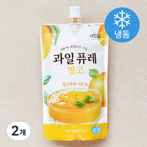 자연원 요리조리 과일퓨레 망고 (냉동), 230g, 2개