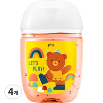 플루클린손소독제겔(에탄올)피치향, 30ml, 4개