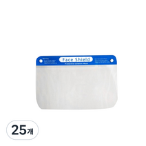부스마켓 심플 얼굴 보호 커버, 1개입, 25개