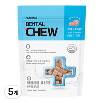 뉴트리맥스 덴탈츄 강아지 껌 230g, 5개, 황태 + 소고기