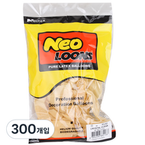 네오룬스 30 cm 라운드풍선, 크리스탈 클리어, 300개입