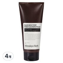 나드 마일드 휩 모공 클렌징 폼, 180ml, 4개