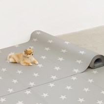 디팡 펫플레이 강아지매트 폴딩타입 140폭, 그랑레브 그레이