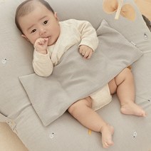 이몽 가슴안정 좁쌀베개 6구획, 그레이