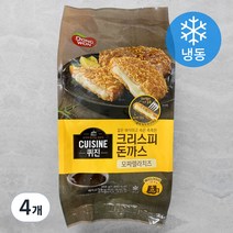 동원 퀴진 크리스피 돈까스 모짜렐라 치즈 (냉동), 450g, 4개