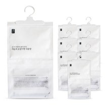 생활공작소 대용량 옷걸이형 제습제 본품, 200g, 8개