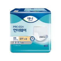 테나 남녀공용 언더웨어 노말 성인기저귀, 중형, 10매입, 1팩