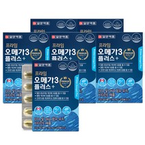 일양약품 프라임 오메가3 플러스, 6박스, 33g