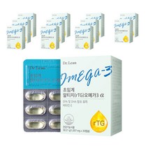 닥터린 초임계 알티지 rTG 오메가3 알파 30.21g, 30정, 12개