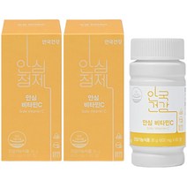 안국건강 안심비타민C 영양제, 2개, 60정