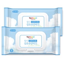 탐사 드라이시트 섬유유연제 클린 코튼 60매, 2팩, 60매입