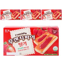 후렌치파이 딸기 15p, 192g, 4개