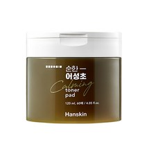 한스킨 순한 어성초 카밍 토너 패드 GH990757 60p, 120ml, 1개