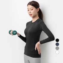 [여자운동복상의] 캐럿 여성용 긴팔 기능성 티셔츠