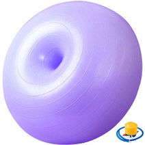 MJG 홈트레이닝 요가 짐볼, 퍼플