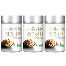 유기농마루 유기농 청국장환, 100g, 3개
