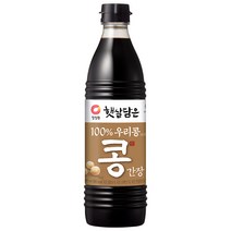 청정원 햇살담은 우리콩 간장, 1개, 840ml