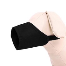 펫나인 반려동물 훈련용 입마개 3호, 블랙, 1개
