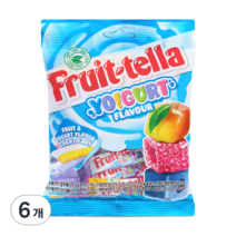 츄파춥스 후르트텔라 캔디 봉지 C1164, 100g, 6개