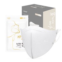 다나마스크 뉴 다나온숨 마스크 화이트 중형 KF94 50매, 1개