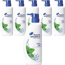 헤드앤숄더 쿨 멘솔 샴푸, 850ml, 6개