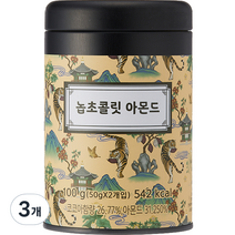 카카오리퍼블릭 놉 초콜릿 아몬드 빈투바 견과볼 2p, 3개, 100g