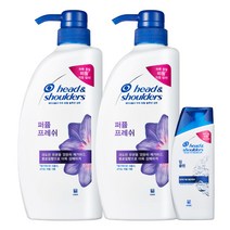헤드앤숄더 퍼퓸 프레쉬 샴푸 750ml 2개 + 헤드앤숄더 딥클린 샴푸 90ml 1개, 1세트