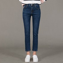 더블유더블유더블유 여성용 베이직 스판 슬림핏 데님팬츠 WS70D