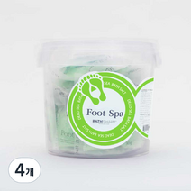 바스참 풋스파 족욕제 포레스트 25p, 750g, 4개