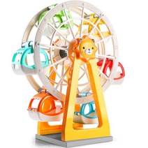 요고요 유아용 듀플로 규격 큰 블록 특대형 사자 관람차, 혼합색상