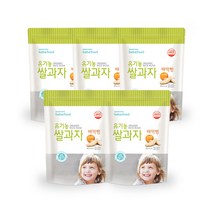 베베푸드 유기농 쌀과자 떡뻥 20g, 배, 5개