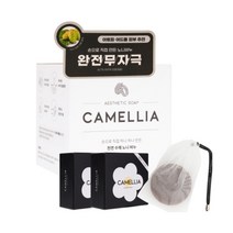 까멜리아 노니 수제 비누 100g x 2p + 비누거품망, 노니비누(1+1+거품망1개)