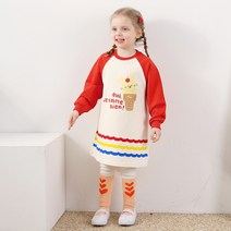 여아용 제니 라글란 롱 티셔츠