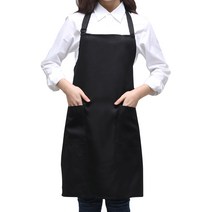 해오름유니폼 제과 앞치마, 검정, 1개