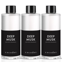 코코도르 디퓨저 리필액, 딥머스크, 3개, 200ml