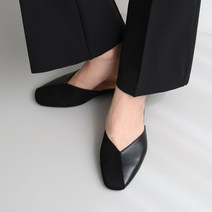 단골언니 여성용 사선 콤비 패턴 블로퍼 로건 3cm