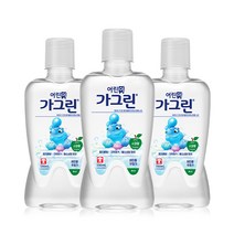 동아제약 어린이용 가그린 사과향, 550ml, 3개
