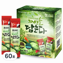 조은약초 자연을 담는다 프리미엄 검은콩검은깨환 스틱, 60포, 3g