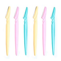 이모쿠비 눈썹정리칼 6p, 혼합 색상, 1세트