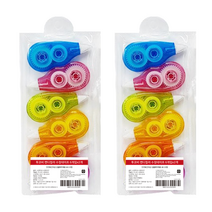 투코비 캔디컬러 수정테이프 6개입, 혼합 색상, 2개입