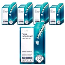 AHC 트리플 히아루로닉 순면 마스크팩 25 ml, 1개입, 20개