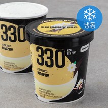 스키니피그 아이스크림 바닐라빈 (냉동), 474ml, 1개