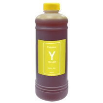 풀컬러즈 브라더 전기종 호환 리필잉크 500ml, 노랑, 1개