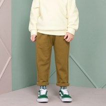 마리앤모리 아동용 스마일 베이직 기모팬츠