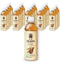 [순작유기농보리차30] 맑은농장 유기농 진한 보리차, 500ml, 20개