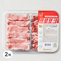 목우촌 프로포크 한돈 항정살 등심덧살 트윈팩 구이용 (냉장), 600g, 2개