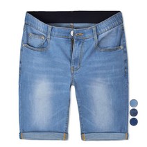 가이스토리 남성용 도미노 롤업 청반바지