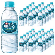농심 백산수, 330ml, 120개