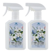 줌 섬유탈취제, 500ml, 2개입, 코튼 솝