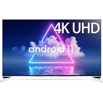 프리즘 안드로이드11 4K UHD 139cm google android TV, 139cm(55인치), A5511, 스탠드형, 자가설치